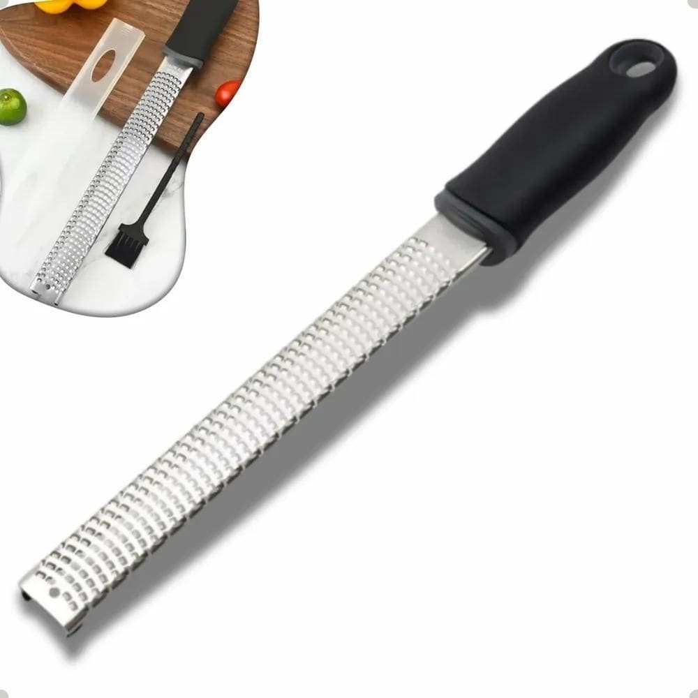 Ralador Zester Aço Inox Afiado Raspas Limão