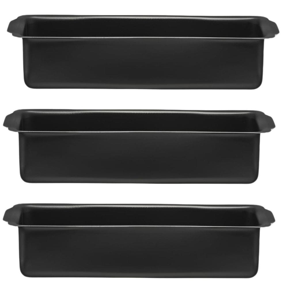 Assadeira De Pão Retangular Grande Antiaderente 2L 03 Un