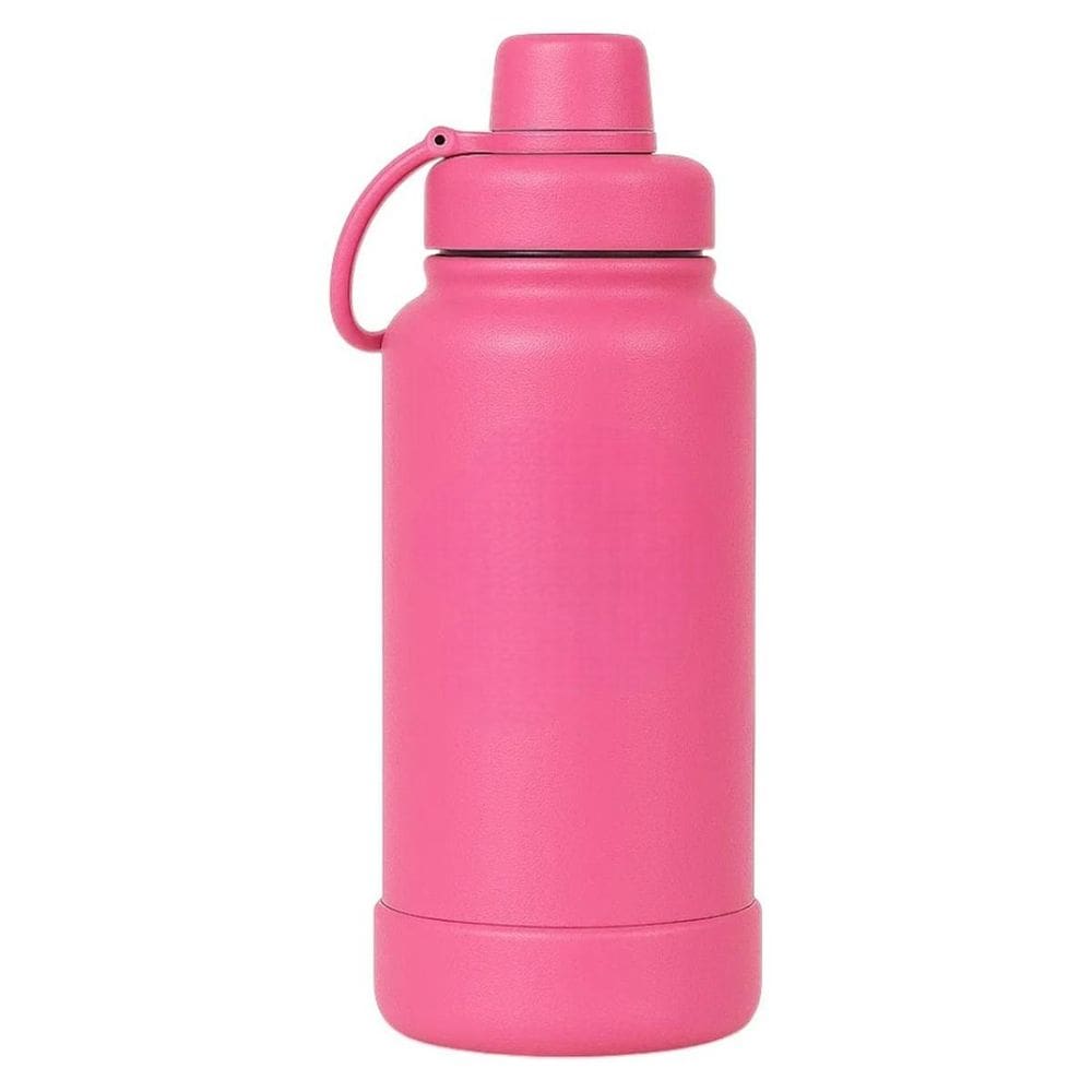 Garrafa De Água Térmica Academia Inox Digital Led 1000Ml