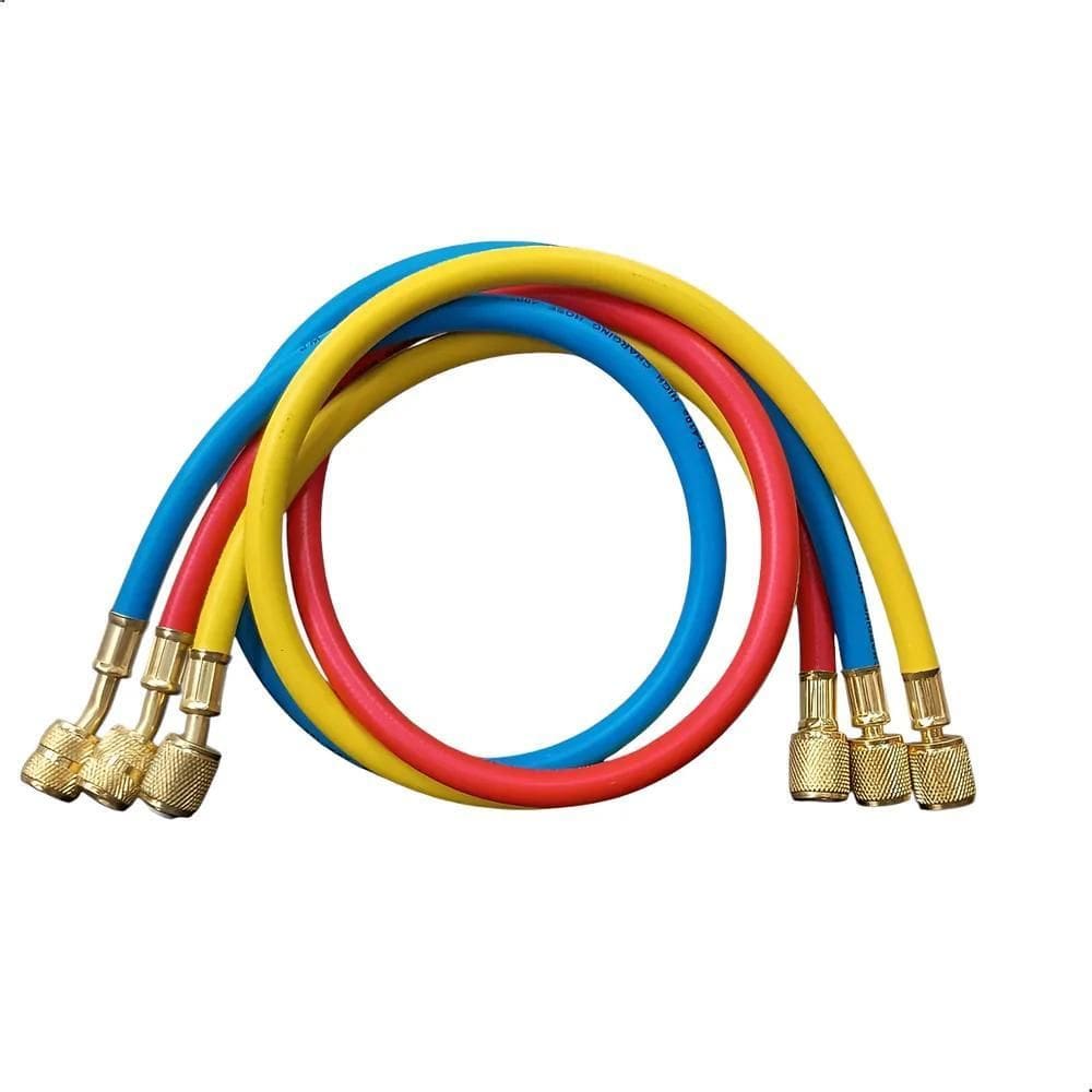 Conjunto Mangueiras Manifold R410A 90Cm R410 R32 R407C R22
