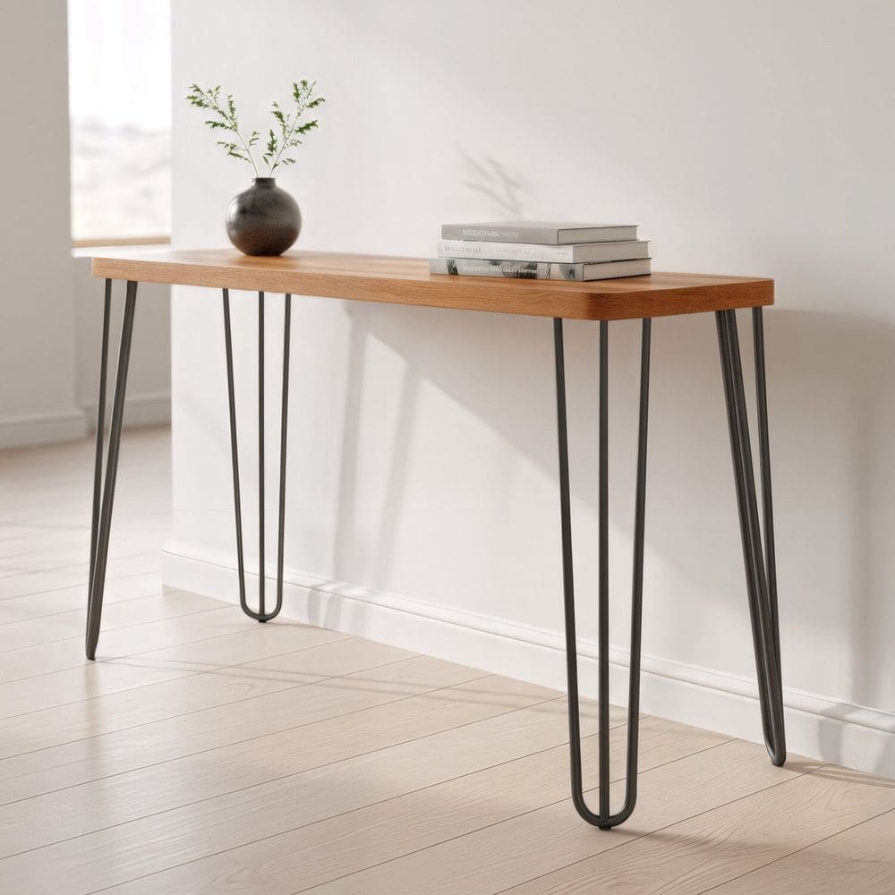 Aparador 130x77cm em Pés de Aço Paris Prata/Madeira