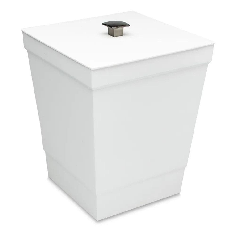 Lixeira Banheiro Cesto Cozinha De Luxo Cor Bran