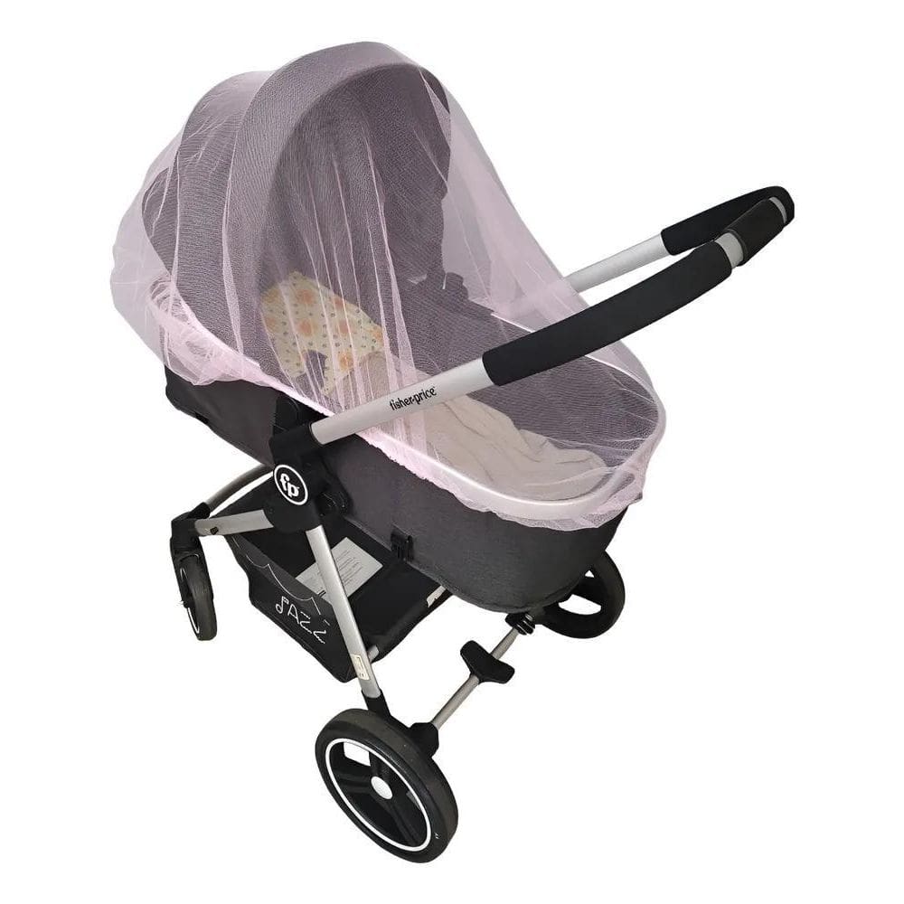 Mosquiteiro Para Carrinho De Bebê- Mosquiteiro U Rosa Bebê