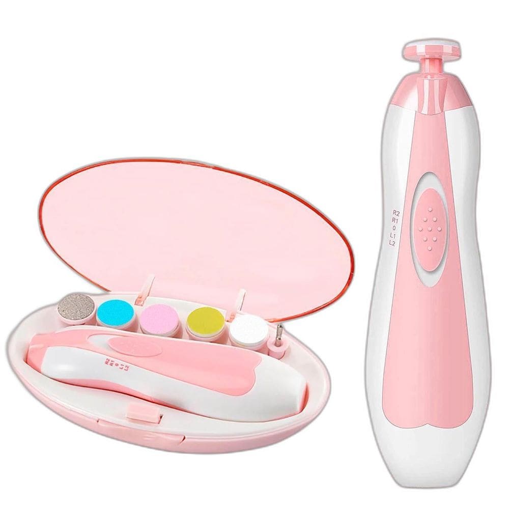 Estojo Lixadeiras Bebês Cores Modernas E Tamanhos Práticos