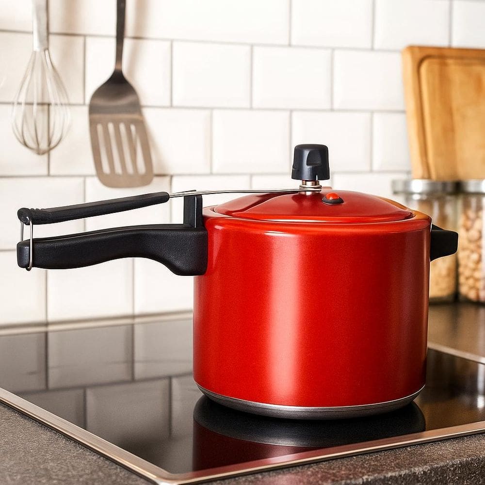 Panela De Pressão Alusol De 4,5 Polida