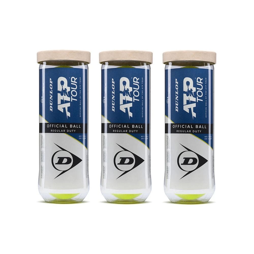 Bola de Tênis Dunlop ATP Official Ball Reg Duty - 3 Tubos