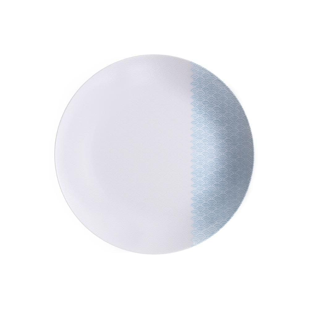 Prato Fundo Tramontina Aquarius Em Porcelana Decorada 22 Cm
