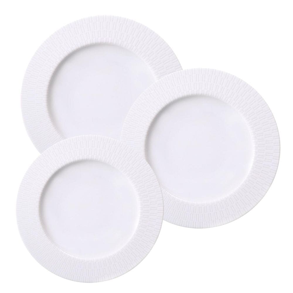 Aparelho De Jantar Jogo Pratos Kit 18Pçs Santorini Porcelana