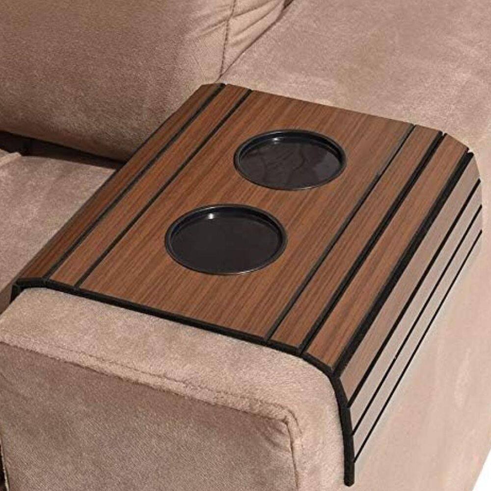 Apoio Porta Copos E Controle Para Sofá Flexível E Prático