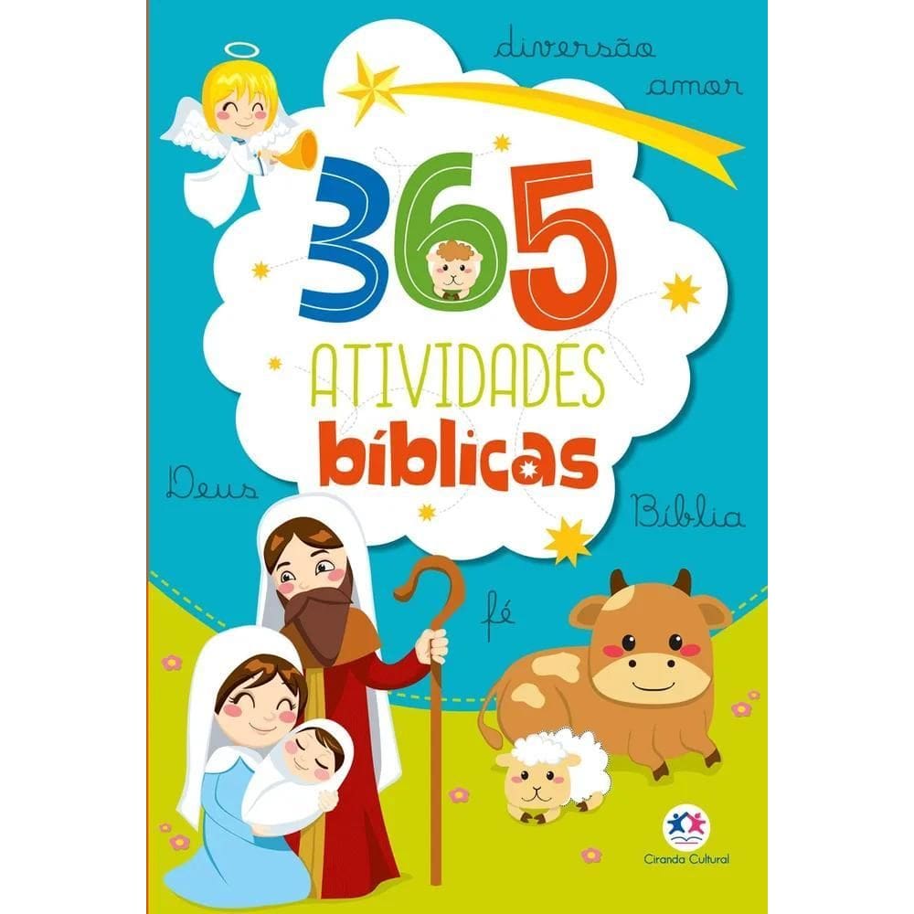 Livro 365 Atividades Bíblicas, De Cultural, Ciranda. Ciranda