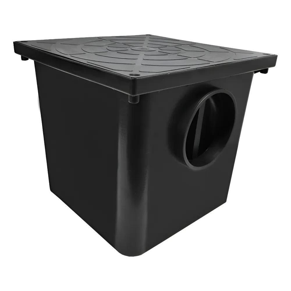 Caixa De Gordura Sifonada Com Tampa 9 Litros Cesto Inspeção