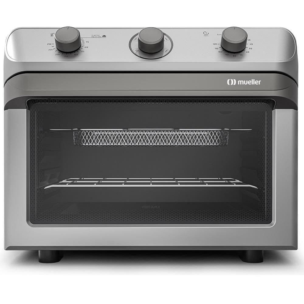 Air Forno Elétrico e Fritadeira Mueller 35 Litros com Função Fryer Prata MFB35G - 220V