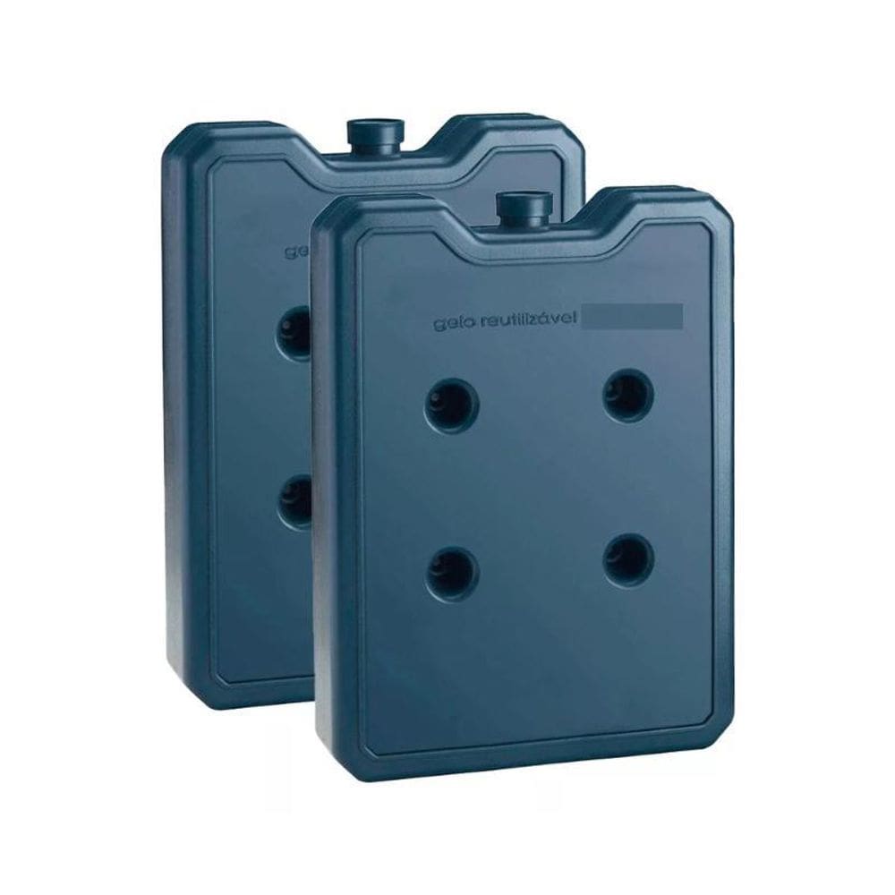 Kit 2 Unid. Gelo Rígido Reutilizável Placa Gelo-X Clio Gel