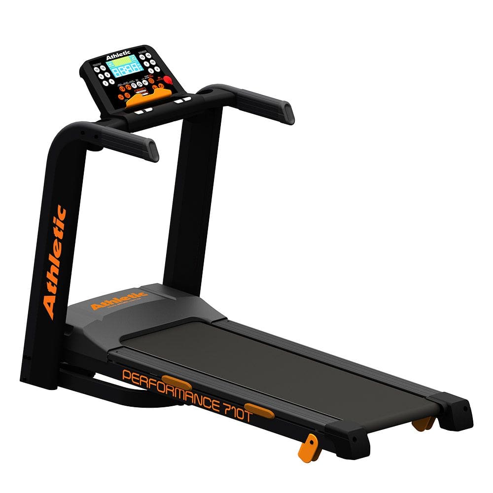 Esteira Elétrica Athletic Performance 710T 16km/h 130kg Dobrável Inclinação Eletrônica 25 Programas