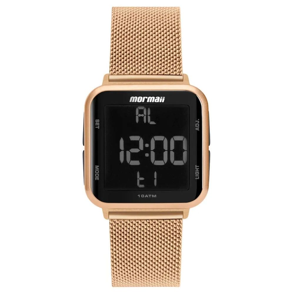 Relogio Mormaii Feminino Rose Gold Digital Mo6600af/8J