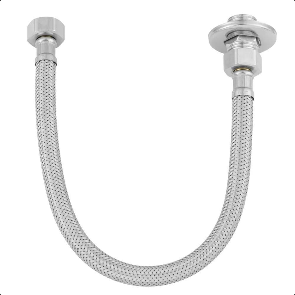 Engate Mangueira Flexível Trançado Torneira Aço Inox 60 Cm