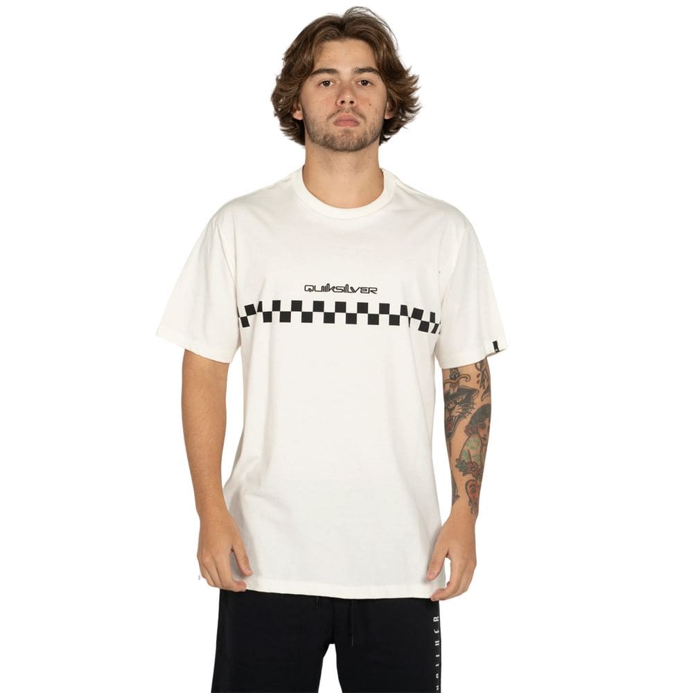 Camiseta Quiksilver Masculina Checker