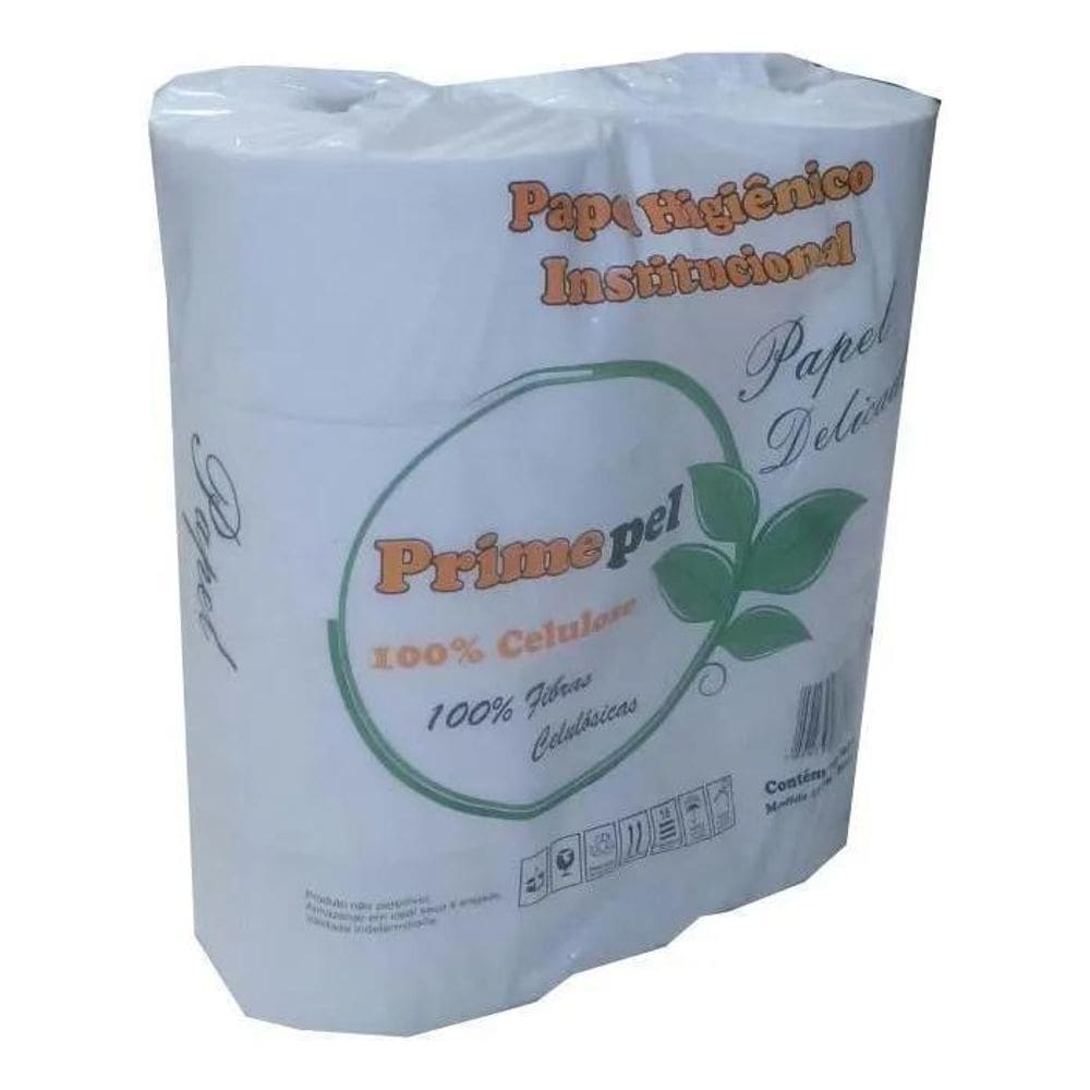 5X Primepel Rolão 100% Celulose Papel Higiênico Rolão