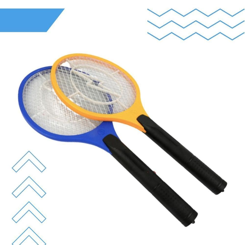 Raquete Elétrica Recarregável Para Mosquitos Eficaz