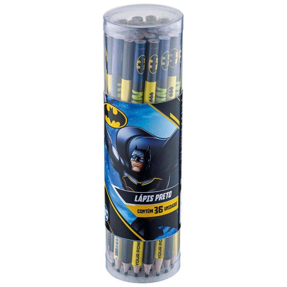 Lápis Grafite Hb Preto Batman - 1 Unidade - - Tris