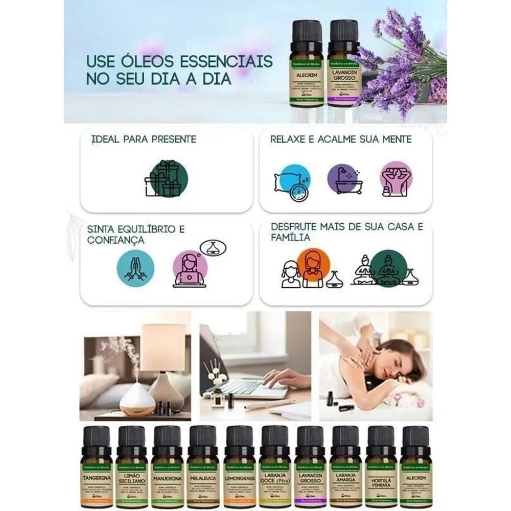 Óleo Essencial Pimenta Rosa 20ml - Puro e Natural