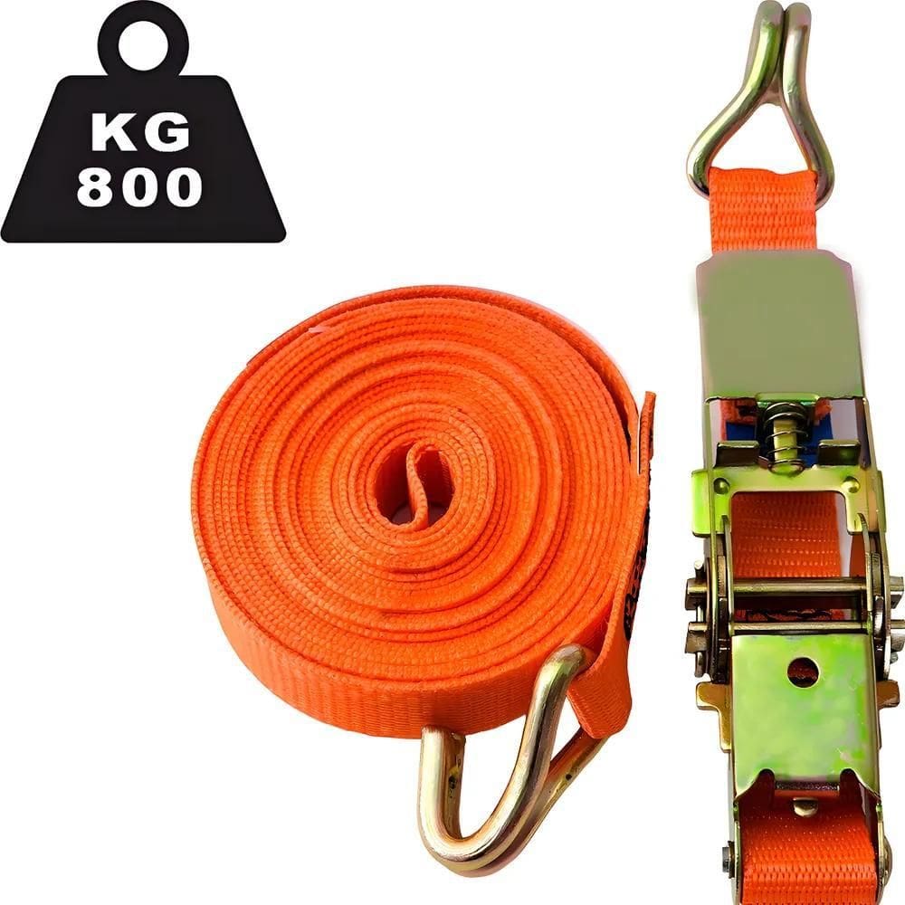 Cinta Catraca 4,6Mt Amarração Kit Cinta & Catraca 25Mm Carga
