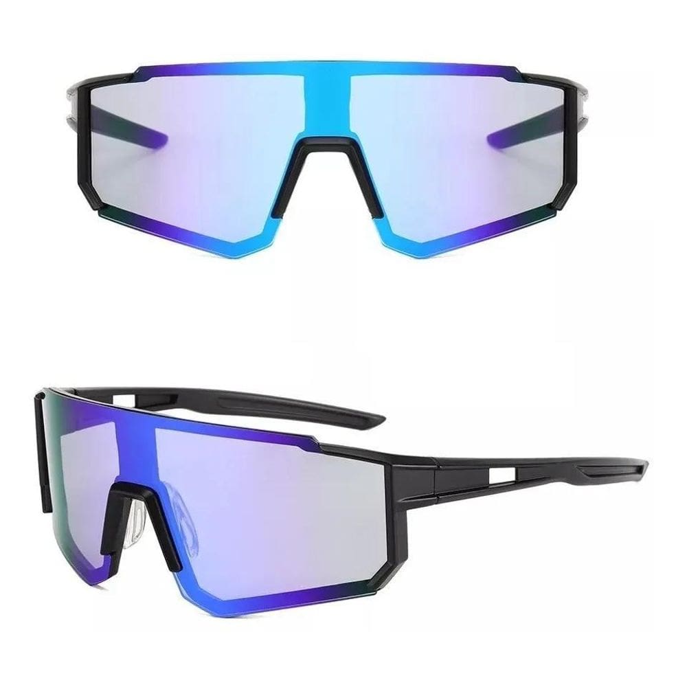 Óculos Bike Ciclismo Feminino Masculino Beach Tennis Uv Pret