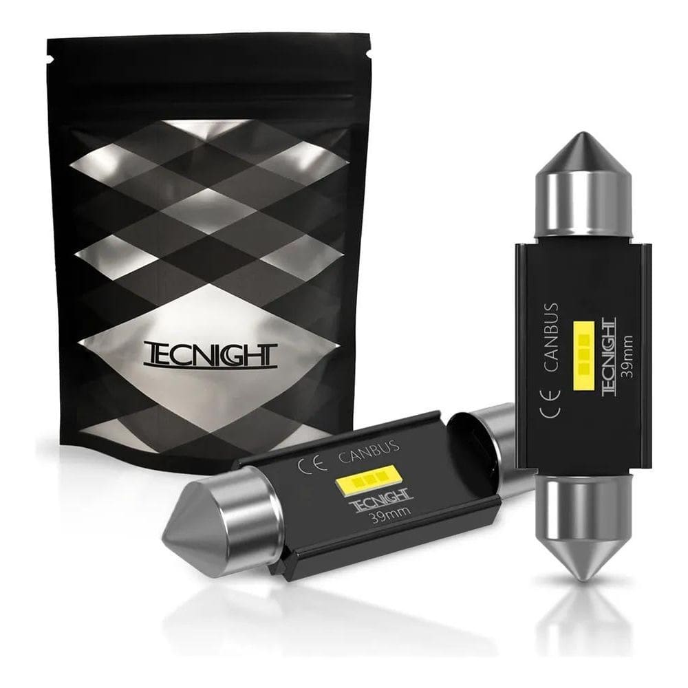 Par Ultra Led Torpedo Canbus C5W C10W Extra Forte 6.000K 39