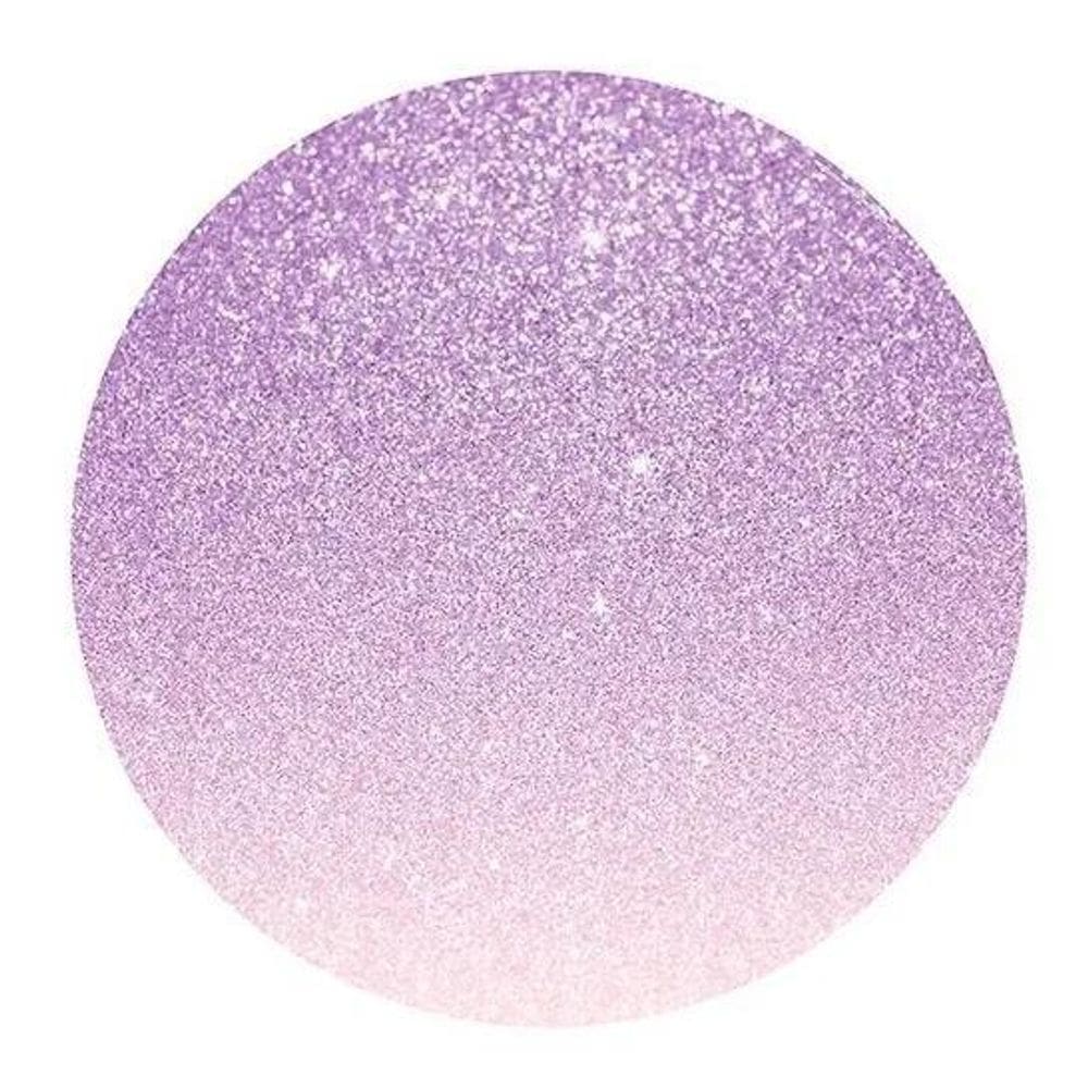 Painel Festa Redondo Sublimado 3D Tecido C/Elást Glitter Lil