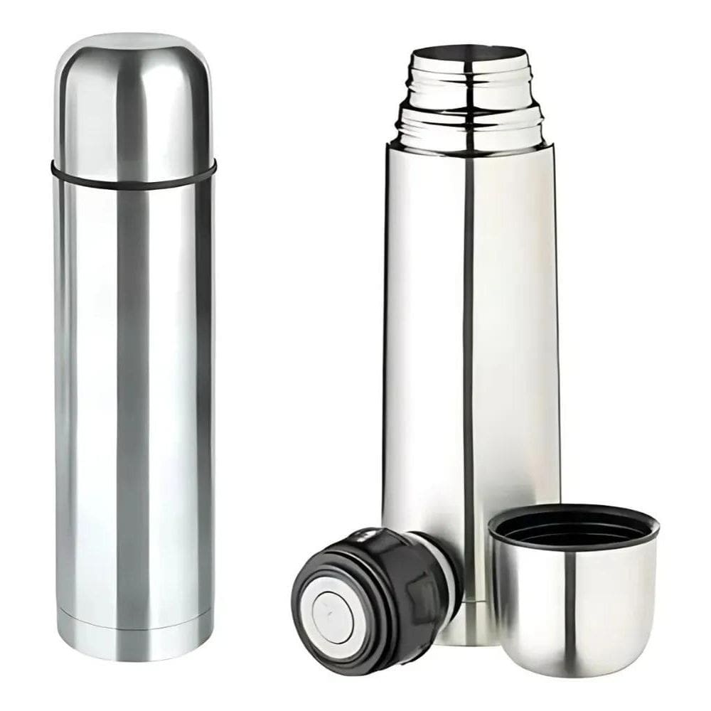 Garrafa Termica Inox 500Ml Camping Viagem Cafe Agua