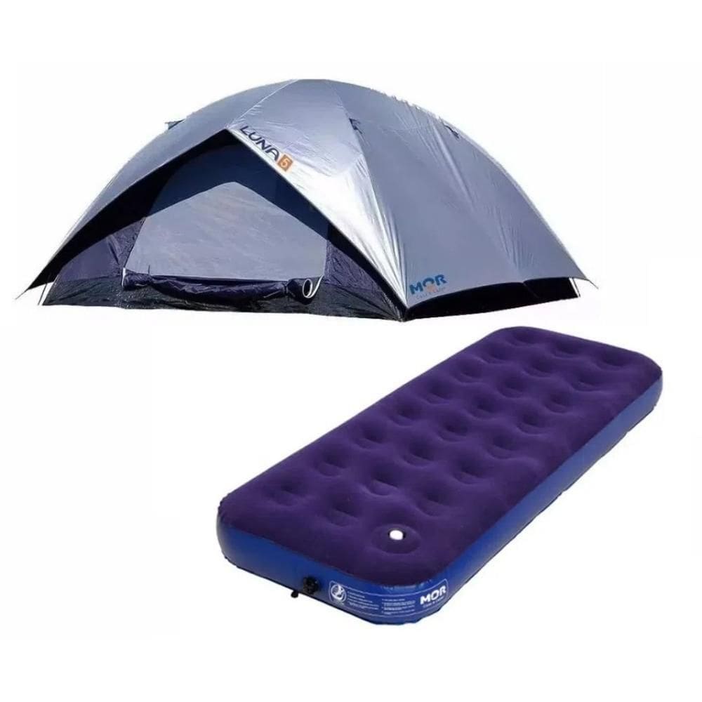 Barraca Iglu Camping Luna 5 Pessoas + Colchão Inflável