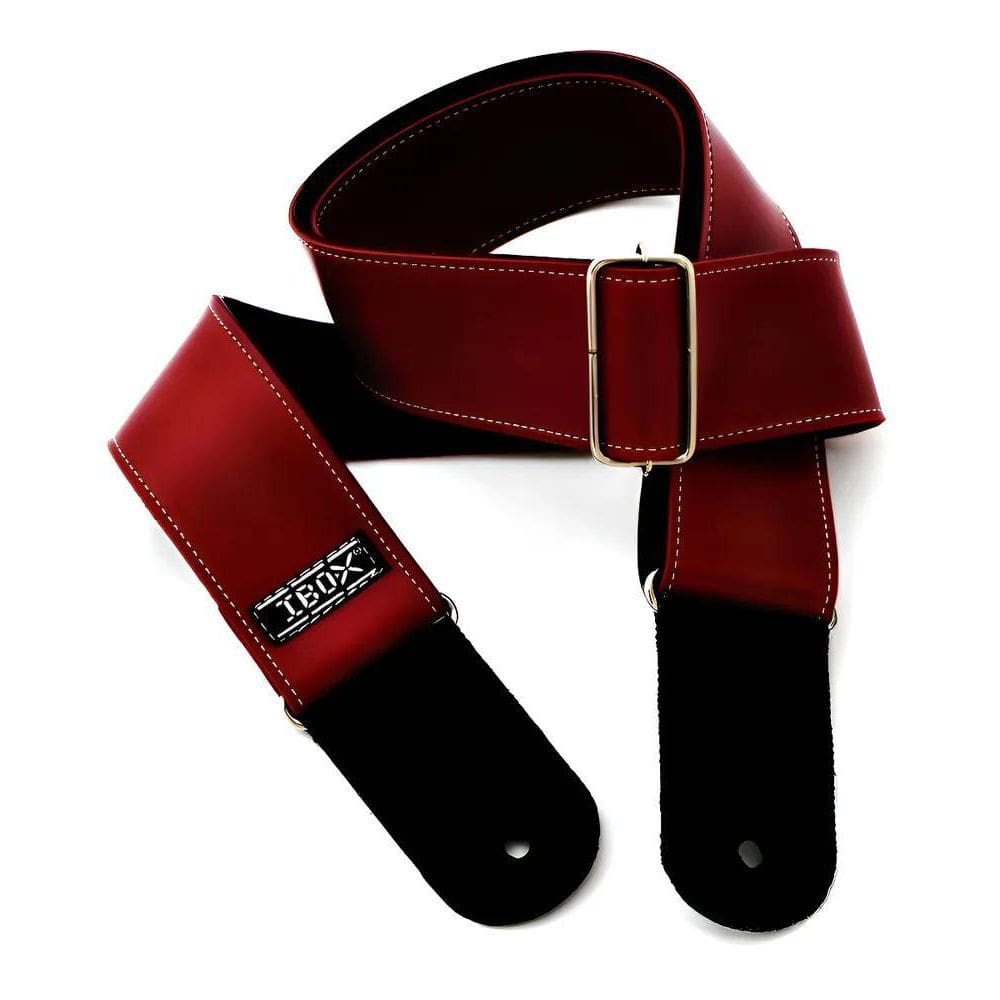 Correia Para Violão/Guitarra/Baixo Em Couro Duplo Cm504