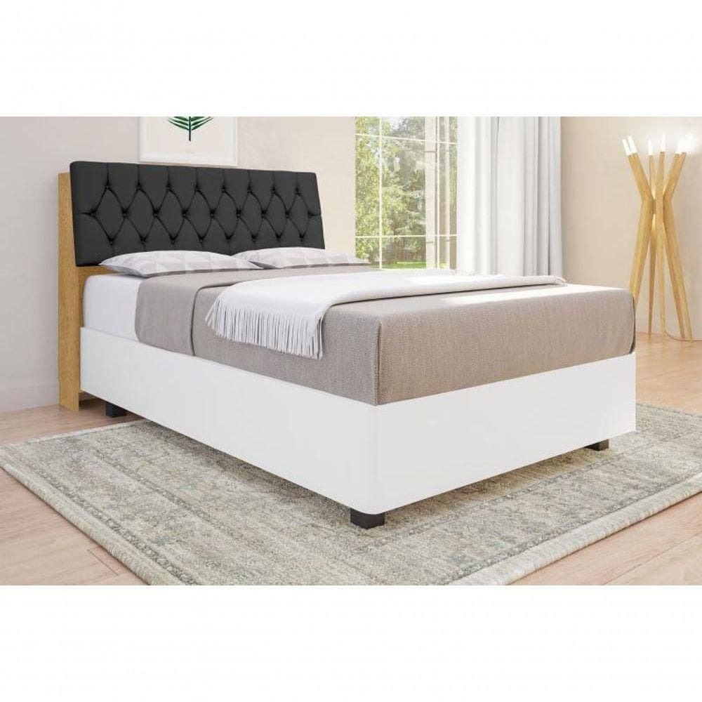 Cabeceira Estofada Yasminne Casal Naturalle