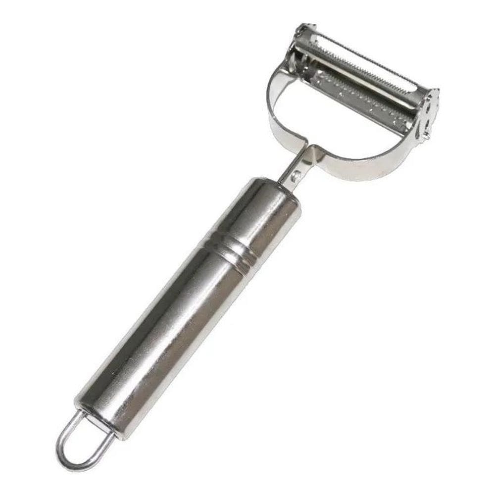 Descascador Ralador Legumes Frutas Multifuncional Inox Cor P