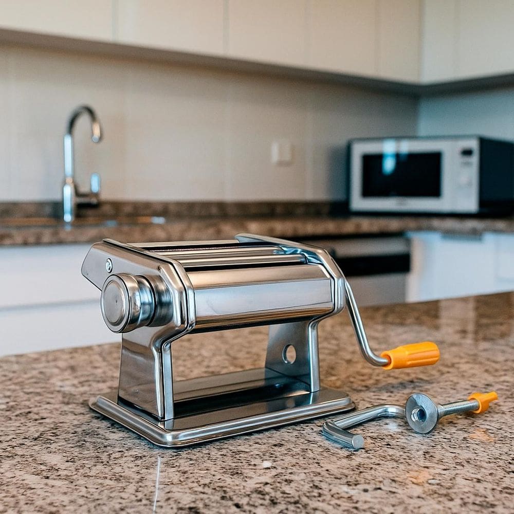 Maquina De Macarrão Cortador Talharim Espaguete Inox