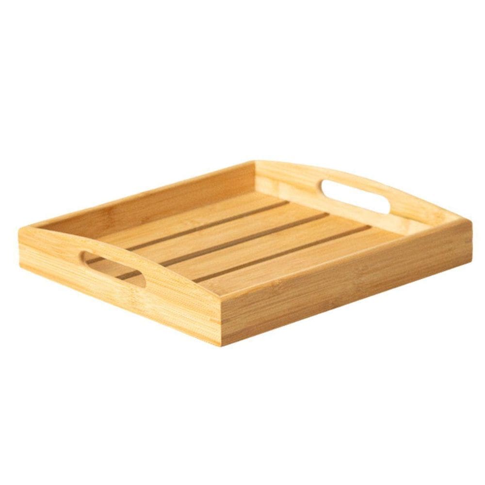 Bandeja 100% Bambú C/Alça 35X30 Café Da Manhã Paramount