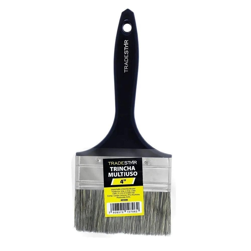 Pincel Gris 4`` Preto Tradestar