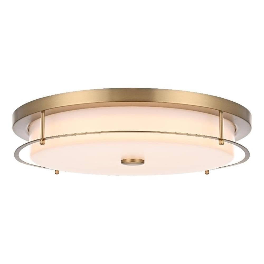 Luminária Living District Kolson 20” LED Satin Gold