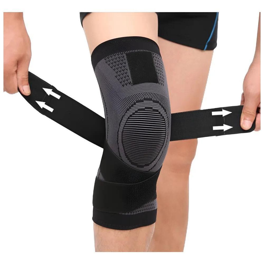 Joelheira De Compressão Alívio Dor No Joelho Ajustável Cross
