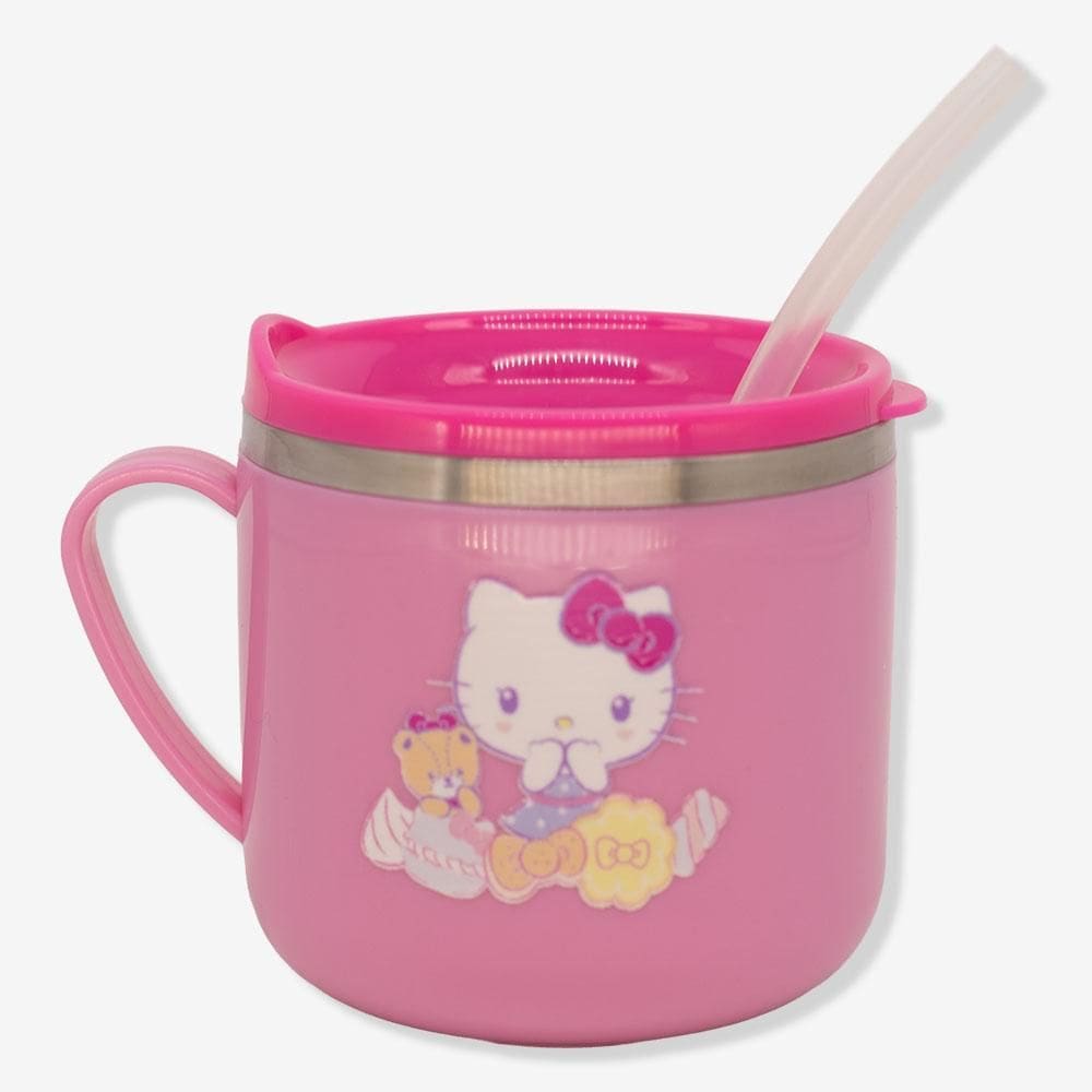 Caneca Flip Infantil Hello Kitty
