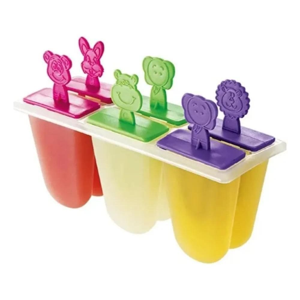 Forma Picolé Sorvete Divertidas Bichinho Bicholé 6 Criança