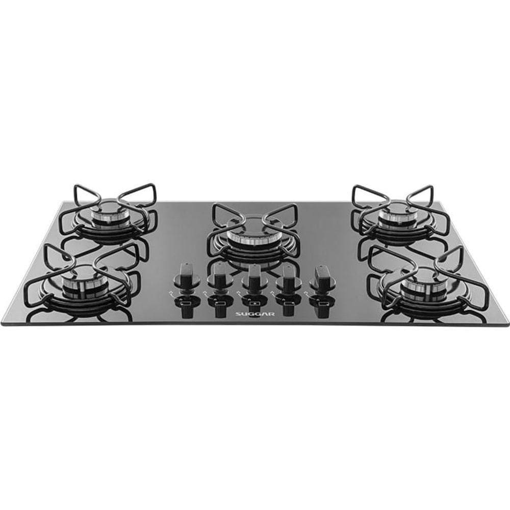 Cooktop Vidro 5 Queimadores Suggar FG5005AVP Bivolt