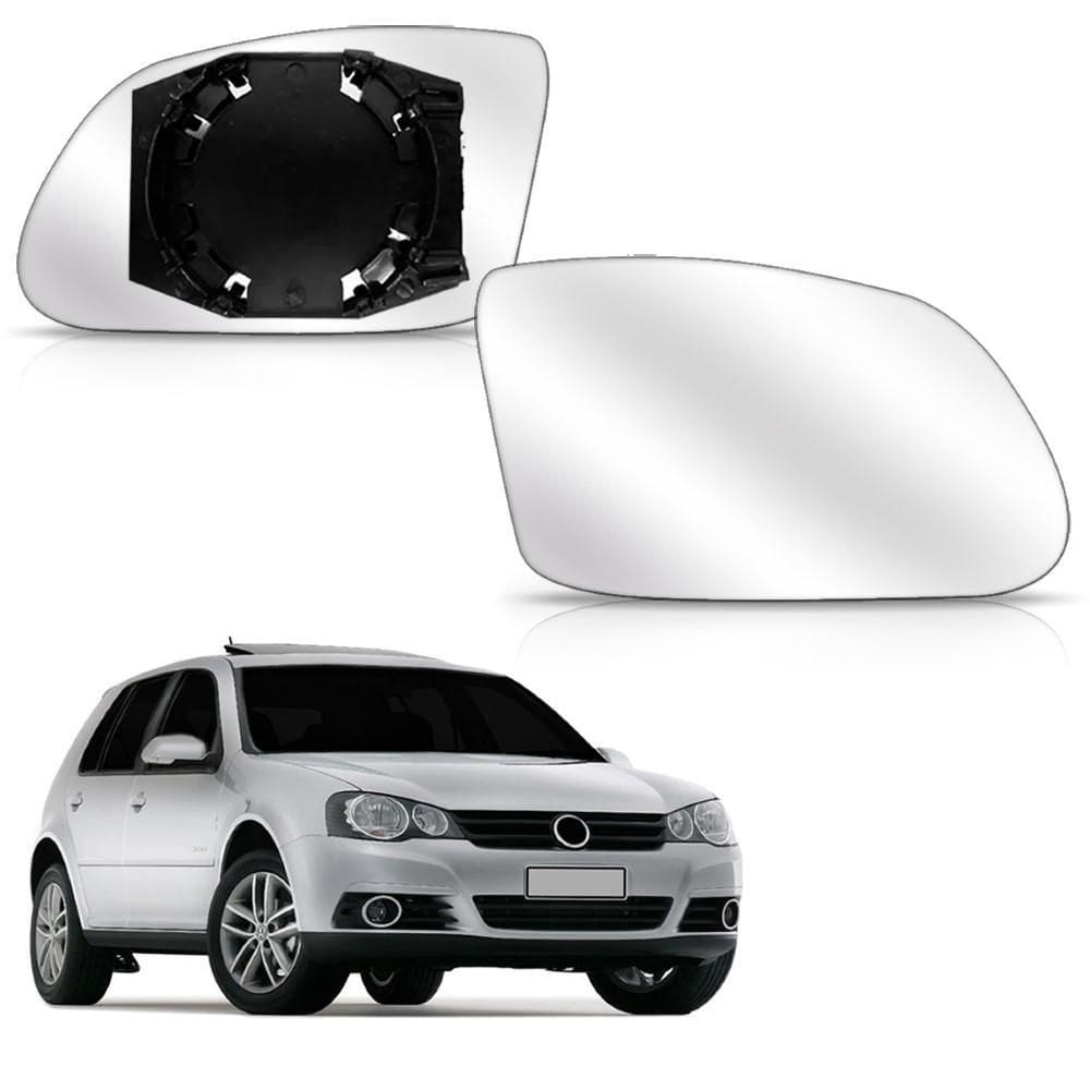 Par Lente Retrovisor Golf Polo 2007 A 2015 Com Base