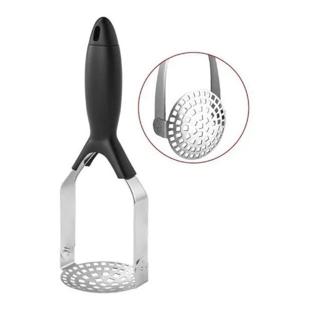 Amassador Espremedor De Batatas E Legumes Em Inox