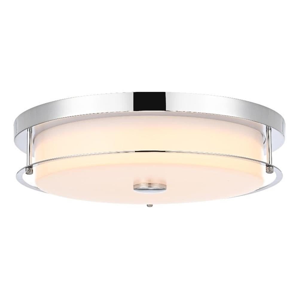 Luminária Living District Kolson 16” LED Chrome
