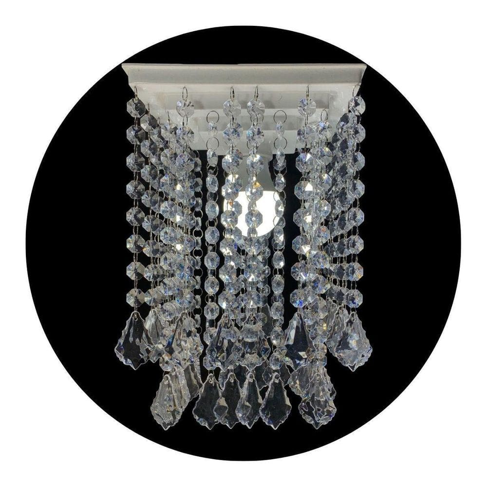 Lustre de Cristal Acrílico Alto Brilho 30cm