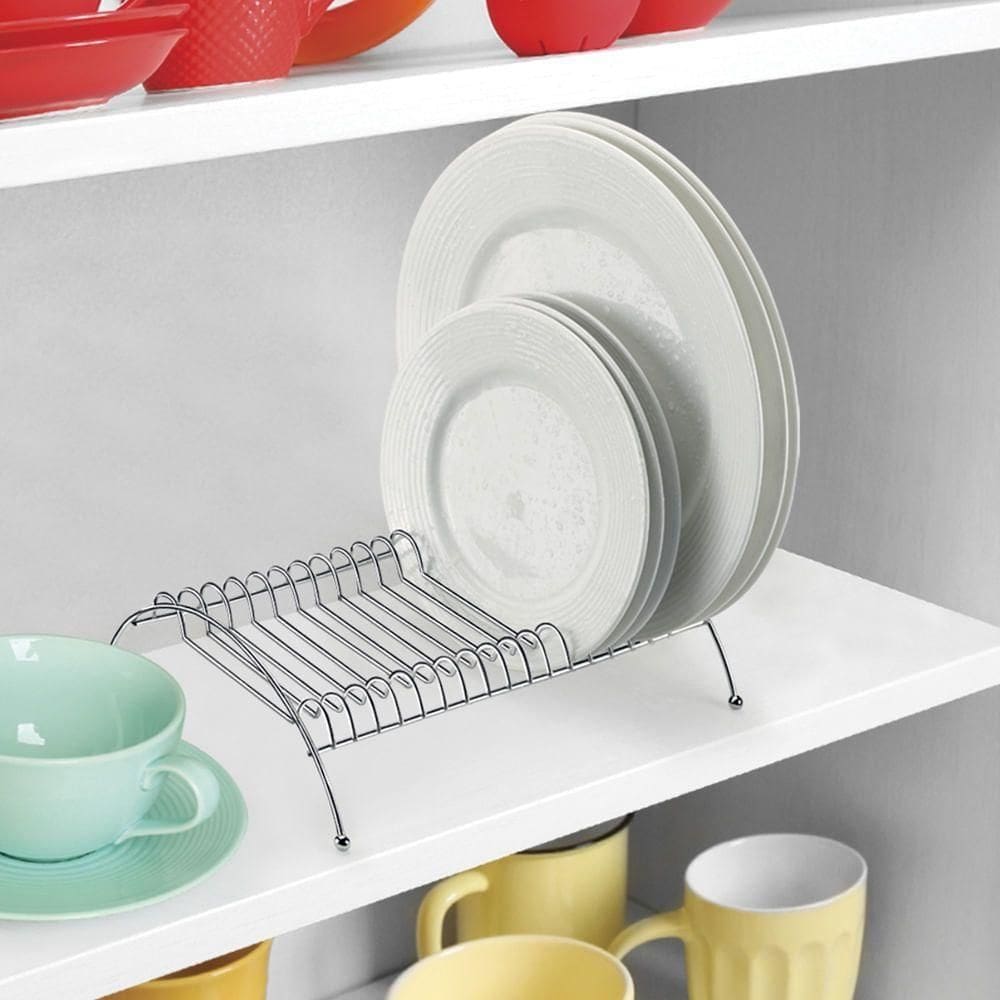 Organizador Seca Pratos Para Armário E Pia Cromado - 1055 - Arthi