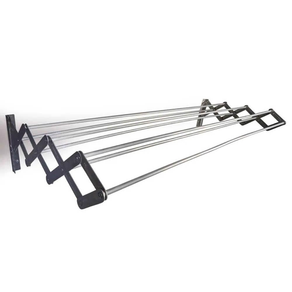 Varal Sanfonado Alumínio 1 Metro - 6037 - Mor Varal Sanfonado Aluminio 1,00m Mor 006037