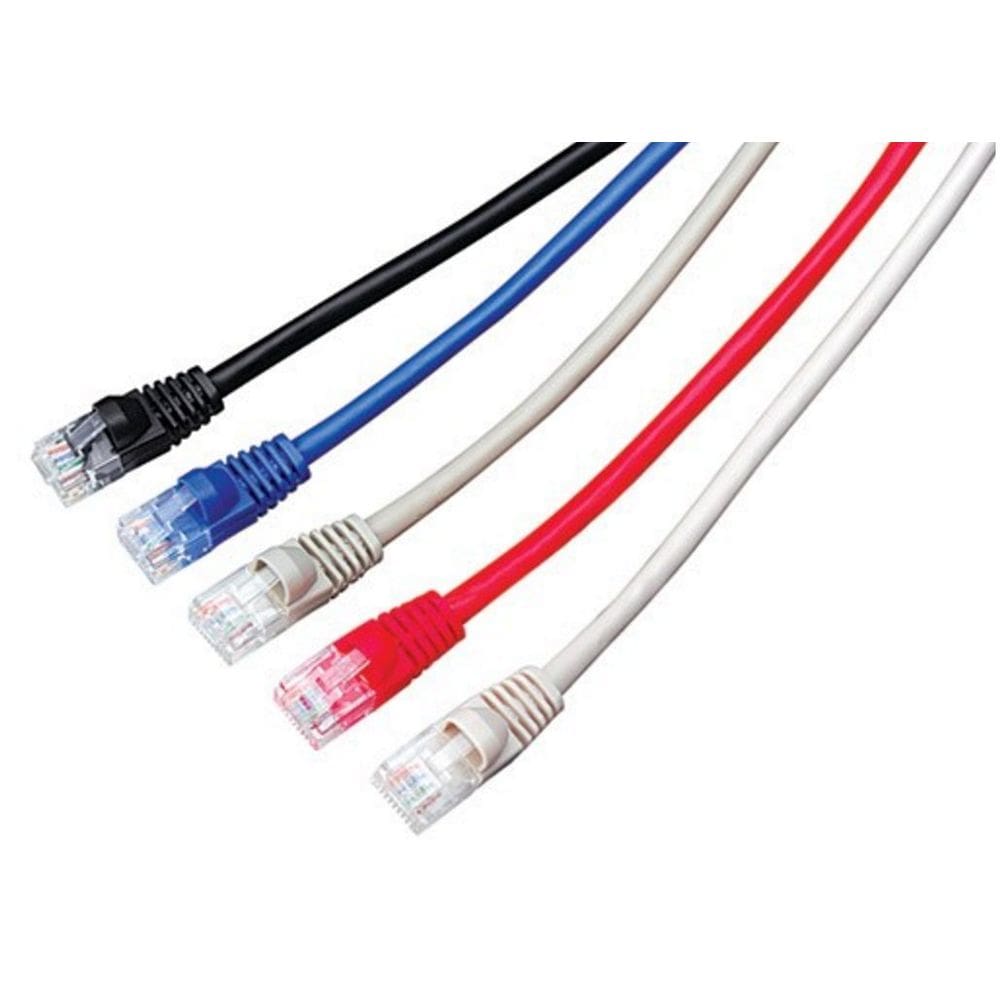 Cabo de rede Vanco Cat 6 0,9 m 500 MHz preto