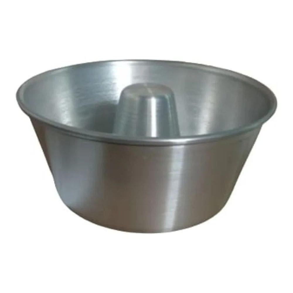 10X Forma De Bolo Redonda Torta Suiça 18 Cm Cor Aluminio